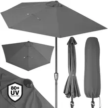 Terrassen-Sonnenschirm Anthrazit UV-Schutz 80+ Terrassen-Sonnenschirm Anthrazit UV-Schutz 80+