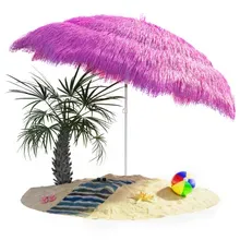 Sonnenschirm Hawaii Pink Ø160cm UV-Schutz 30+ Sonnenschirm Hawaii Pink Ø160cm UV-Schutz 30+