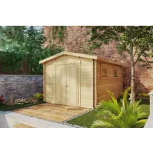 Geräteschuppen “Eva F” 3x4m | Geräteschuppen aus Holz selber bauen | Gerätehaus | Günstiges Gartenhaus mit Holzschuppen Geräteschuppen “Eva F” 3x4m | Geräteschuppen aus Holz selber bauen | Gerätehaus | Günstiges Gartenhaus mit Holzschuppen