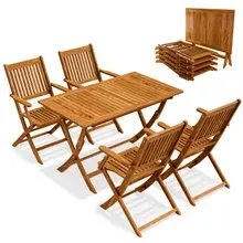 Garten-Sitzgruppe Sydney Komfort 5-tlg Akazienholz FSC® zertifiziert Garten-Sitzgruppe Sydney Komfort 5-tlg Akazienholz FSC® zertifiziert