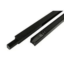 Universal U-Profil für WPC Zäune, anthrazit, geeignet für Füllelemente bis 20 mm 27 x 27 mm, Schienenlänge: 200 cm mit 20 cm Abstandshalter Universal U-Profil für WPC Zäune, anthrazit, geeignet für Füllelemente bis 20 mm 27 x 27 mm, Schienenlänge: 200 cm mit 20 cm Abstandshalter