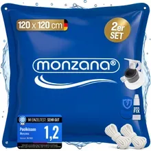 Poolkissen 2er-Set Blau 120x120cm -20°C Poolkissen 2er-Set Blau 120x120cm -20°C