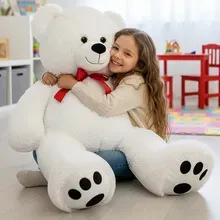 monzana® Plüschtier Teddybär XL Weiß 100cm monzana® Plüschtier Teddybär XL Weiß 100cm