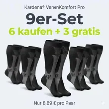 Kardena VenenKomfort Pro – Kompressionsstrümpfe für leichte Beine im Alltag Kardena VenenKomfort Pro – Kompressionsstrümpfe für leichte Beine im Alltag