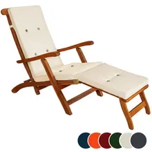 Auflage Sonnenliege Creme 184,5x43x5cm Auflage Sonnenliege Creme 184,5x43x5cm
