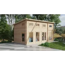 Gartenhaus mit Schlafboden “Schweden F” 7x4m | 27m² Gartenhaus mit Schlafboden | Hochwertiges Holz-Gartenhaus | Holzhaus Kaufen Gartenhaus mit Schlafboden “Schweden F” 7x4m | 27m² Gartenhaus mit Schlafboden | Hochwertiges Holz-Gartenhaus | Holzhaus Kaufen