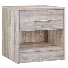 Casaria® Nachttisch Kiel Eiche 41x39x28cm Casaria® Nachttisch Kiel Eiche 41x39x28cm