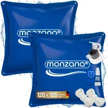 Poolkissen 2er-Set Blau 120x120cm -20°C Poolkissen 2er-Set Blau 120x120cm -20°C