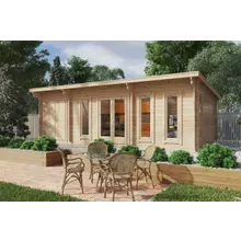 Gartenhaus mit Lagerraum “Barbados Plus” 8x4m | Großes Gartenhaus mit geräumigem Lagerraum 28m² | 5 Jahre Garantie Gartenhaus mit Lagerraum “Barbados Plus” 8x4m | Großes Gartenhaus mit geräumigem Lagerraum 28m² | 5 Jahre Garantie