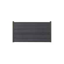 WPC Coex. Zaun Komplettset, anthrazit, 20mm (S) x 1790 mm (B) x 900 mm (H), Modulares Zaunsystem / Sichtschutz / Steckzaun inkl. Start- und Abschlussprofil (Serie WoodoWyk, ohne Pfosten) WPC Coex. Zaun Komplettset, anthrazit, 20mm (S) x 1790 mm (B) x 900 mm (H), Modulares Zaunsystem / Sichtschutz / Steckzaun inkl. Start- und Abschlussprofil (Serie WoodoWyk, ohne Pfosten)