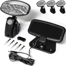 Deuba® LED Solar-Wandlampe 3er-Set Bewegungsmelder Deuba® LED Solar-Wandlampe 3er-Set Bewegungsmelder