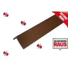 *Abverkauf* WPC Coex. Abschluss L Winkel, 2900 mm (L) x 68 mm (B) x 54 mm (H) passend WE30 / WE 56 und Classic Serie - Farbe: IPE *Abverkauf* WPC Coex. Abschluss L Winkel, 2900 mm (L) x 68 mm (B) x 54 mm (H) passend WE30 / WE 56 und Classic Serie - Farbe: IPE