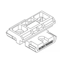 Twinson Montageclip für alle WPC Massivdielen, passend für alle Alu-Trägerprofile mit Schrauben, 100 St. / P. Twinson Montageclip für alle WPC Massivdielen, passend für alle Alu-Trägerprofile mit Schrauben, 100 St. / P.