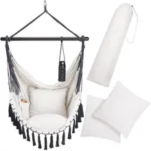 Detex® Hängesessel Creme 170x100x150cm Detex® Hängesessel Creme 170x100x150cm