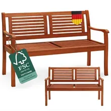 Gartenbank Eukalyptusholz 120x56x88cm FSC®-zertifiziert Gartenbank Eukalyptusholz 120x56x88cm FSC®-zertifiziert