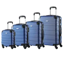 Hartschalenkofferset Essential 4-tlg Blau Hartschalenkofferset Essential 4-tlg Blau