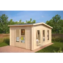 Gartenhaus “Eva X” 3x4m | Kleines Gartenhaus mit Home-Office | Gartenbüro mit Satteldach | 3x4m großes Gartenhaus aus Holz Gartenhaus “Eva X” 3x4m | Kleines Gartenhaus mit Home-Office | Gartenbüro mit Satteldach | 3x4m großes Gartenhaus aus Holz