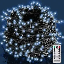 Lichterkette Weihnachten Kaltweiß 40m Fernbedienung Lichterkette Weihnachten Kaltweiß 40m Fernbedienung