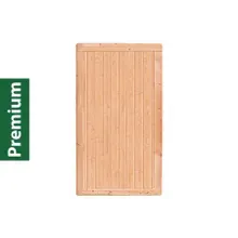Premium Douglasie Sichtschutzzaun Holz, 98,5 cm (B) x 178,5 cm (H), Senkrechtfüllung mit Mittelsträbe - natur Premium Douglasie Sichtschutzzaun Holz, 98,5 cm (B) x 178,5 cm (H), Senkrechtfüllung mit Mittelsträbe - natur