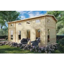 Großes Gartenhaus mit Schlafboden “Schweden J” 7x4m | Großes Blockhaus mit Schlafboden – 35m² | Hochwertiges Blockhaus Großes Gartenhaus mit Schlafboden “Schweden J” 7x4m | Großes Blockhaus mit Schlafboden – 35m² | Hochwertiges Blockhaus
