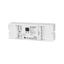 SR-2304BEA DALI-2 LED Controller, 4-Kanal, 12-36V DC, 4×8A, DT6, Push DIM, RGBW / CCT / einfarbig SR-2304BEA DALI-2 LED Controller, 4-Kanal, 12-36V DC, 4×8A, DT6, Push DIM, RGBW / CCT / einfarbig
