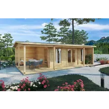 Gartenhaus mit Terrasse “Hansa Studio XXL” 9x5m | Gartenstudio mit Veranda | 21m² Gartenstudio mit 20m² Veranda Gartenhaus mit Terrasse “Hansa Studio XXL” 9x5m | Gartenstudio mit Veranda | 21m² Gartenstudio mit 20m² Veranda