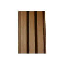 Fassadenverkleidung aus WPC Coextrusion, 33 mm (S) x 140 mm (B / Deckbreite) x 290 cm (Länge), TEAK, Oberfläche: gebürstet matt (Serie WE30) Fassadenverkleidung aus WPC Coextrusion, 33 mm (S) x 140 mm (B / Deckbreite) x 290 cm (Länge), TEAK, Oberfläche: gebürstet matt (Serie WE30)