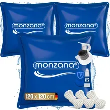 monzana® Poolkissen 3er-Set Blau 120x120cm -20°C monzana® Poolkissen 3er-Set Blau 120x120cm -20°C