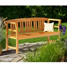 Gartenbank Rose Eukalyptusholz FSC®-zertifiziert 157x45x82cm Gartenbank Rose Eukalyptusholz FSC®-zertifiziert 157x45x82cm