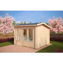 Kleines Gartenhaus “Nora D” 3x3m | Kleines Gartenhaus 3x3m aus Holz | Kleines Gartenhaus aus Holz | Mini-Gartenhaus Kleines Gartenhaus “Nora D” 3x3m | Kleines Gartenhaus 3x3m aus Holz | Kleines Gartenhaus aus Holz | Mini-Gartenhaus