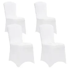 Detex® Stuhlhusse 4er-Set Weiß OEKO-TEX® Detex® Stuhlhusse 4er-Set Weiß OEKO-TEX®