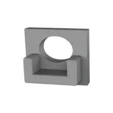 Endkappe für LED Alu Aufbauprofil Exo-A0-8 Endkappe für LED Alu Aufbauprofil Exo-A0-8