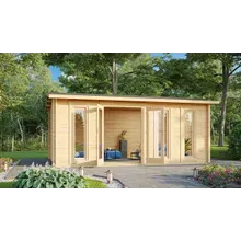 Gartenhaus “Barcelona” 6x4m | Geräumiger offener Bereich Gartenhaus 21m² | Großer Garten-Hobbyraum | extra-große Fenster Gartenhaus “Barcelona” 6x4m | Geräumiger offener Bereich Gartenhaus 21m² | Großer Garten-Hobbyraum | extra-große Fenster