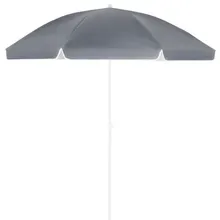 Sonnenschirm Crete Anthrazit 200cm UV-Schutz 50+ Neigefunktion Sonnenschirm Crete Anthrazit 200cm UV-Schutz 50+ Neigefunktion