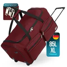 monzana® Rollenreisetasche Rot 85L monzana® Rollenreisetasche Rot 85L