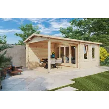 Gartenhaus mit Terrasse “Nora E” 6x3m | Geräumiger offener Bereich Gartenhaus 21m² | Gartenschuppen oder Hobbyraum Gartenhaus mit Terrasse “Nora E” 6x3m | Geräumiger offener Bereich Gartenhaus 21m² | Gartenschuppen oder Hobbyraum