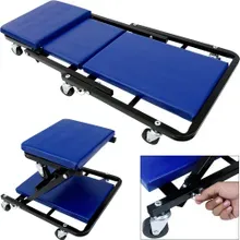 Deuba® Kfz-Montageliege Rollbrett Blau 92x44x12cm umbaubar Deuba® Kfz-Montageliege Rollbrett Blau 92x44x12cm umbaubar