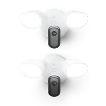 Arlo Kabelgebundene Flutlicht-Kamera - 2er Set - Weiß Arlo Kabelgebundene Flutlicht-Kamera - 2er Set - Weiß