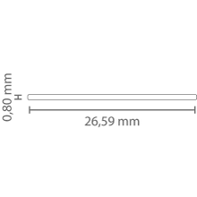 PC71-12 FLAT Abdeckung 2 m – für LED Eckprofil Exo-V1 | schwarz PC71-12 FLAT Abdeckung 2 m – für LED Eckprofil Exo-V1 | schwarz