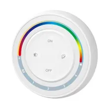 MiBoxer S2W LED Wand-Fernbedienung – für RGB, RGBW & RGBCCT LED Streifen, 2,4 GHz Funk, 4 Zonen MiBoxer S2W LED Wand-Fernbedienung – für RGB, RGBW & RGBCCT LED Streifen, 2,4 GHz Funk, 4 Zonen