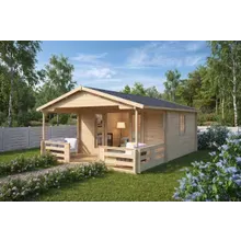 Gartenhaus mit Veranda “Franz” 4x5m | Gartenhaus mit Veranda 4x5m | Gartenhaus mit Terrasse und Terrassenüberdachung Gartenhaus mit Veranda “Franz” 4x5m | Gartenhaus mit Veranda 4x5m | Gartenhaus mit Terrasse und Terrassenüberdachung