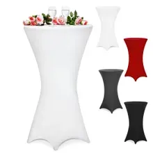 Detex® Stehtischhusse Weiß Ø60cm Detex® Stehtischhusse Weiß Ø60cm