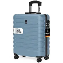 Deuba® Hartschalenkoffer New York Pastellblau 35L Handgepäck Rollen 360º ABS Deuba® Hartschalenkoffer New York Pastellblau 35L Handgepäck Rollen 360º ABS
