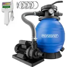 Sandfilteranlage 10200 L/h inkl Wassertestgerät Sandfilteranlage 10200 L/h inkl Wassertestgerät