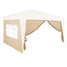 Deuba® Seitenwände Faltpavillon 2er-Set Beige 3x2m Deuba® Seitenwände Faltpavillon 2er-Set Beige 3x2m