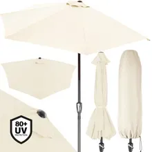 Terrassen-Sonnenschirm Creme UV-Schutz 80+ Terrassen-Sonnenschirm Creme UV-Schutz 80+