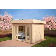 Kleines Gartenhaus “Lucas E” 3x3m | Kleines Gartenhaus 3x3m | Modernes Gartenhaus aus Holz | Holz-Gartenhaus klein Kleines Gartenhaus “Lucas E” 3x3m | Kleines Gartenhaus 3x3m | Modernes Gartenhaus aus Holz | Holz-Gartenhaus klein
