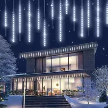 Lichterkette Weihnachten Diamantenregen Kaltweiß Lichterkette Weihnachten Diamantenregen Kaltweiß