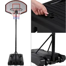 Deuba® Basketballkorb höhenverstellbar 205-305cm mit Rollen Deuba® Basketballkorb höhenverstellbar 205-305cm mit Rollen
