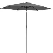 Sonnenschirm Anthrazit Alu Ø300cm UV-Schutz 80+ Sonnenschirm Anthrazit Alu Ø300cm UV-Schutz 80+